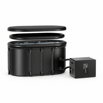 1/3HP Ice Bath Chiller & 148Gal Cold Plunge Tub Bundle
