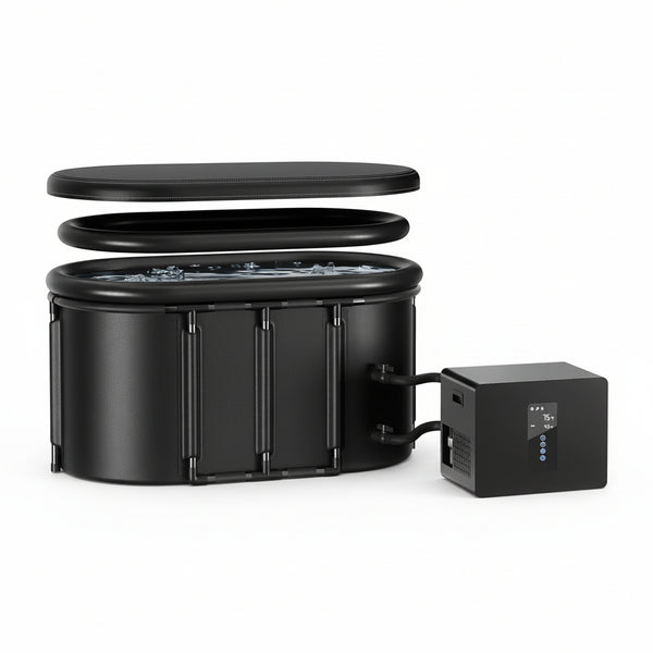 1/3HP Ice Bath Chiller & 148Gal Cold Plunge Tub Bundle